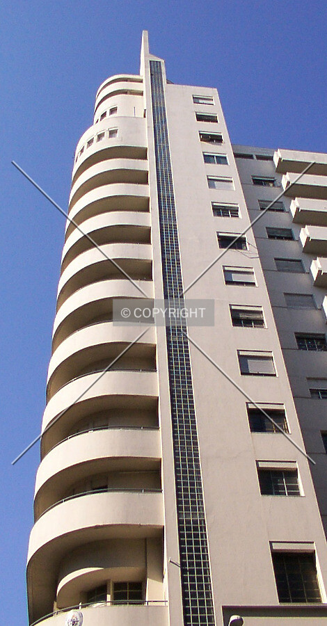 Corner elevation