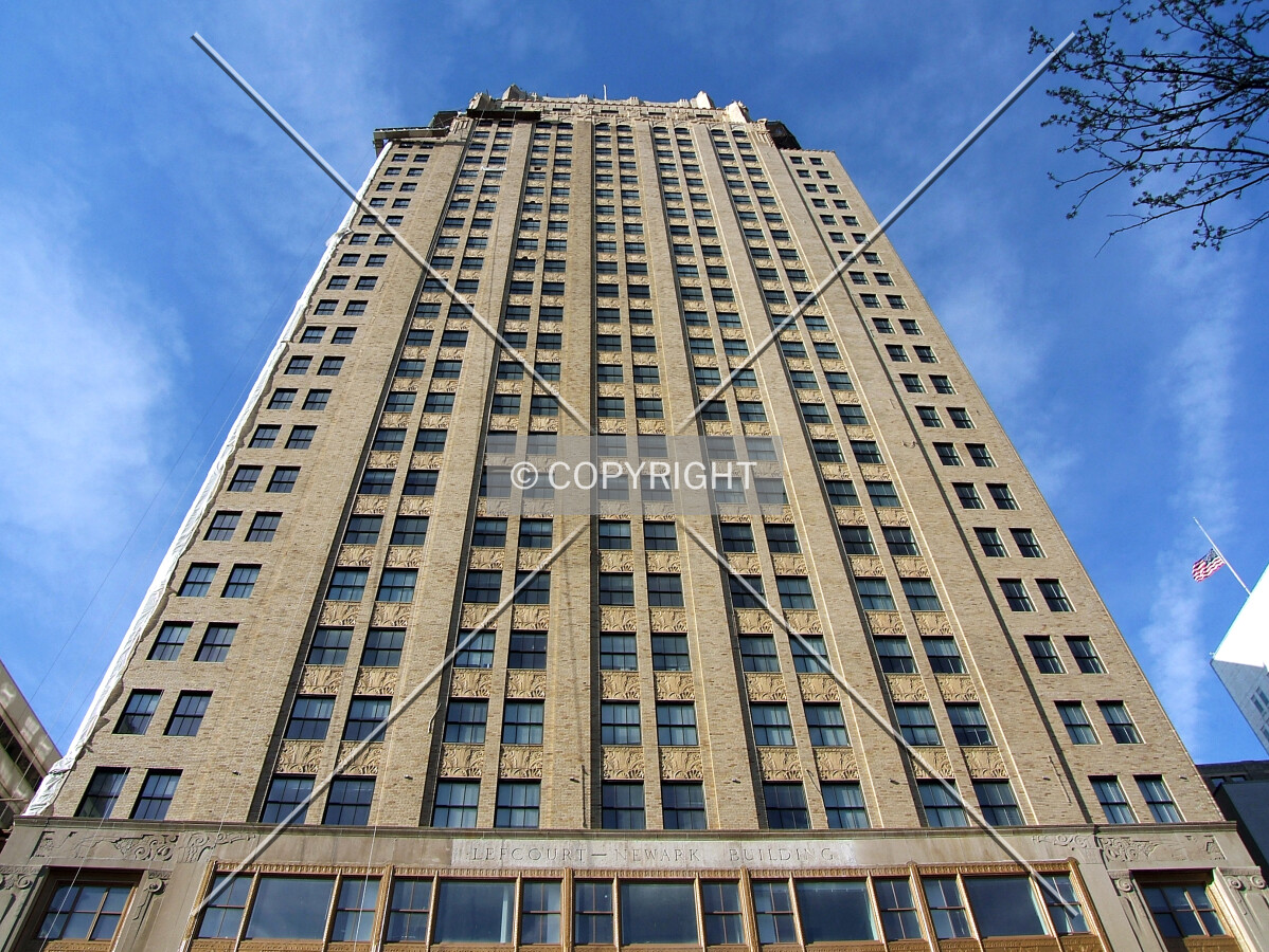 View from the northeast on Raymond Boulevard