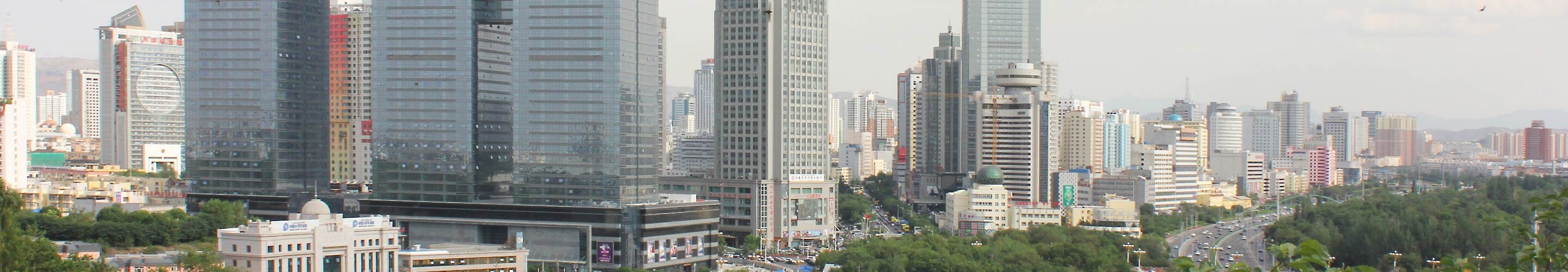 Panorama of Ürümqi