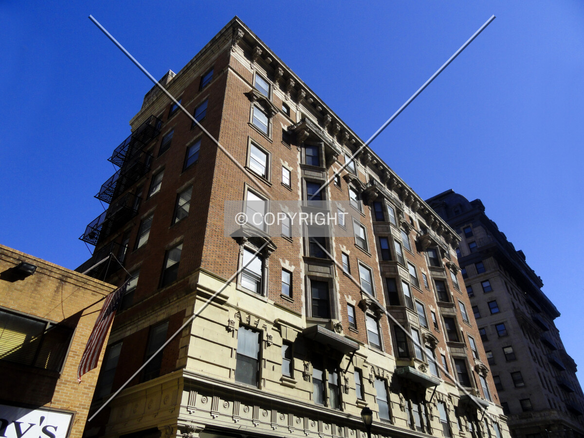 From the northwest across South 13th Street