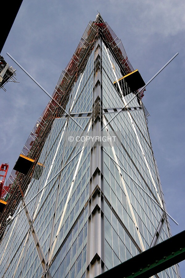Looking up from Worship Street
