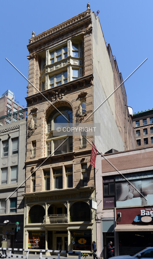 View from the south on Fulton Street