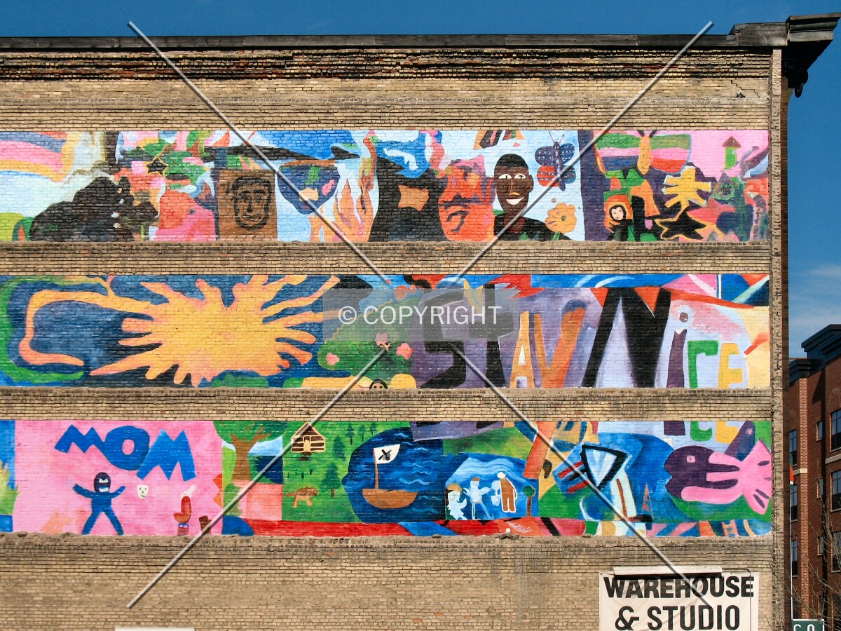 Mural on the west side