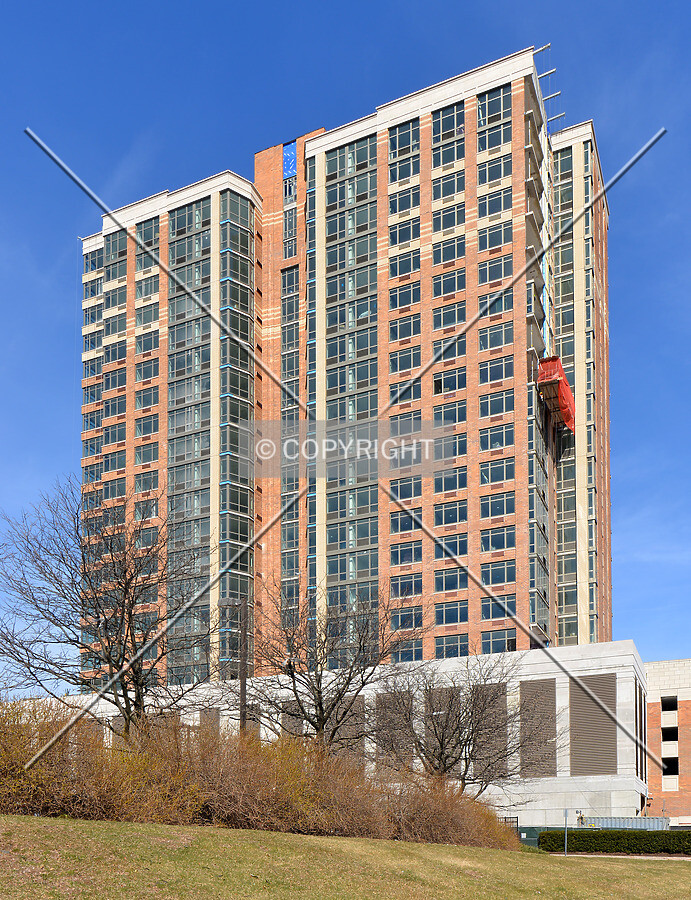 View from the southeast