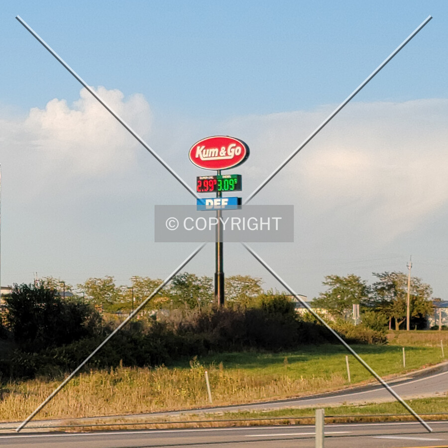 From the southwest; September 26, 2021