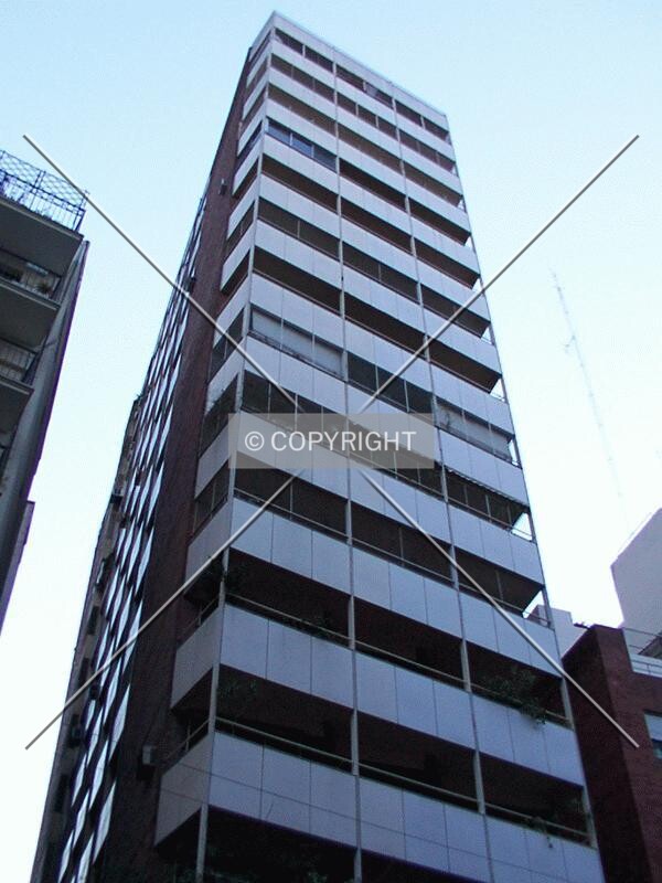 Looking up the north side