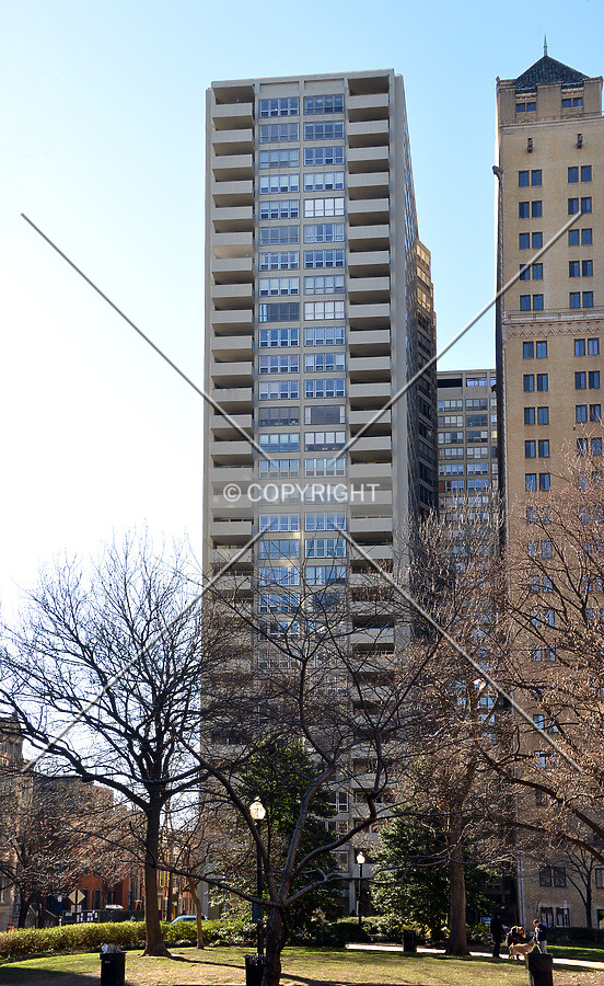 View from the east