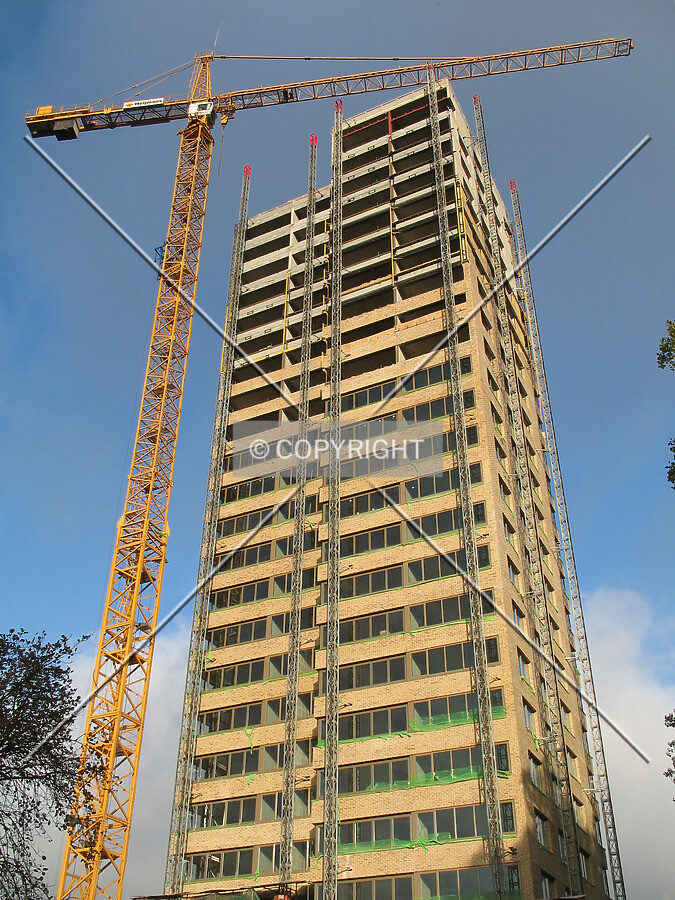 View up from Van Beresteynstraat