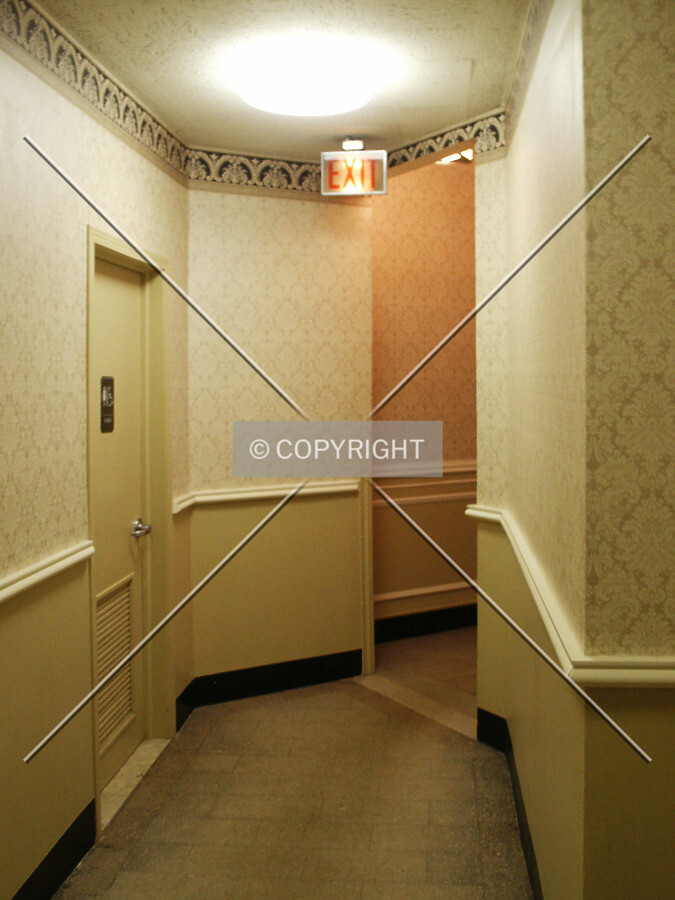 Hallway off the main lobby