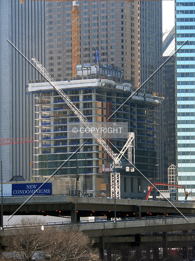 View to the southwest from Lake Shore Drive