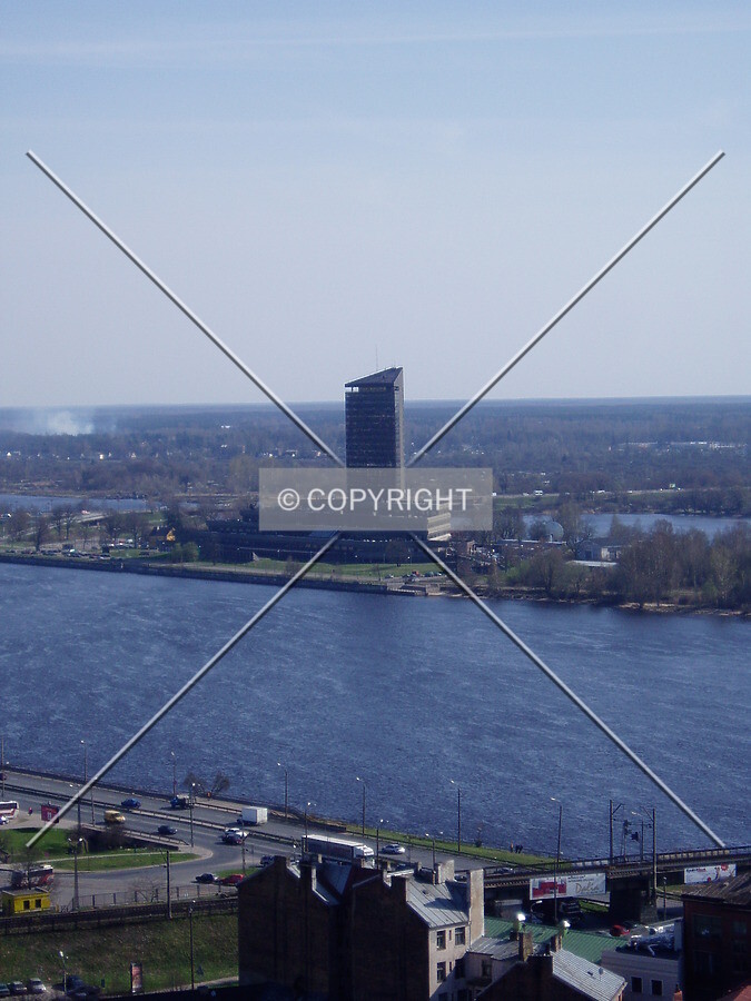 View across the Daugava