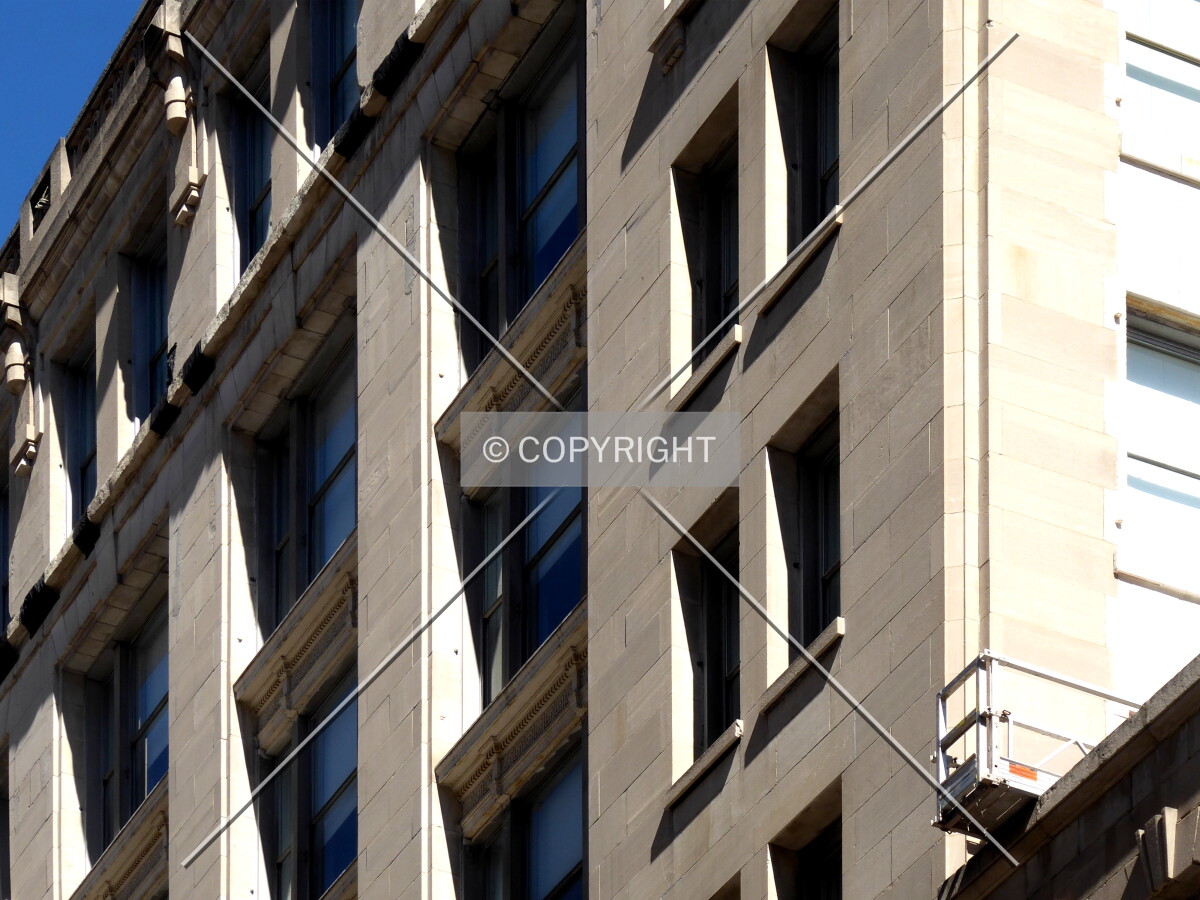 Southwest corner detail