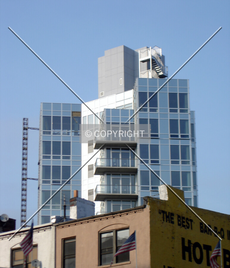Upper floors from the south