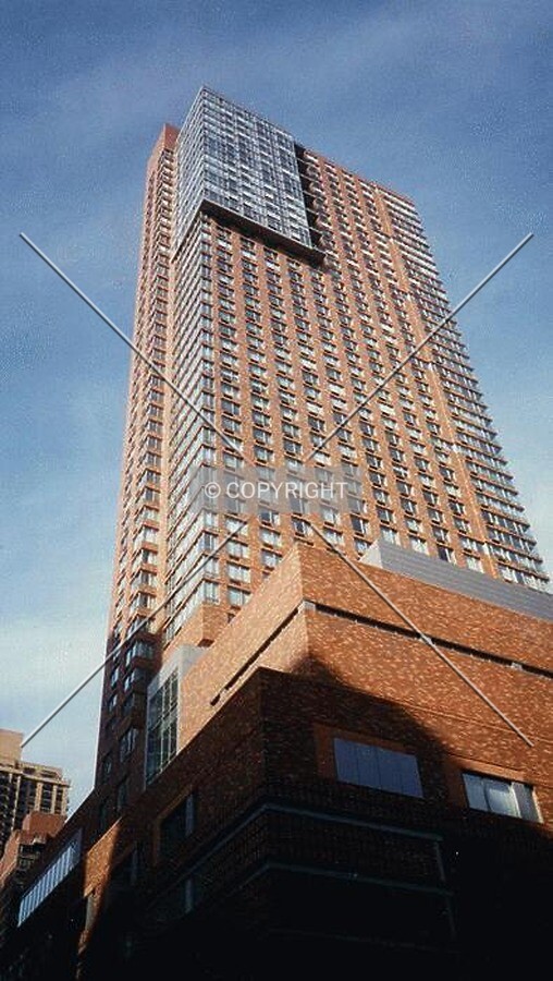View of the southeast corner and east facade