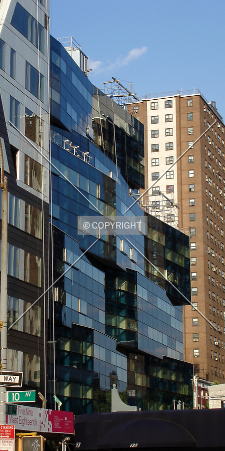 From 10th Avenue looking eastward