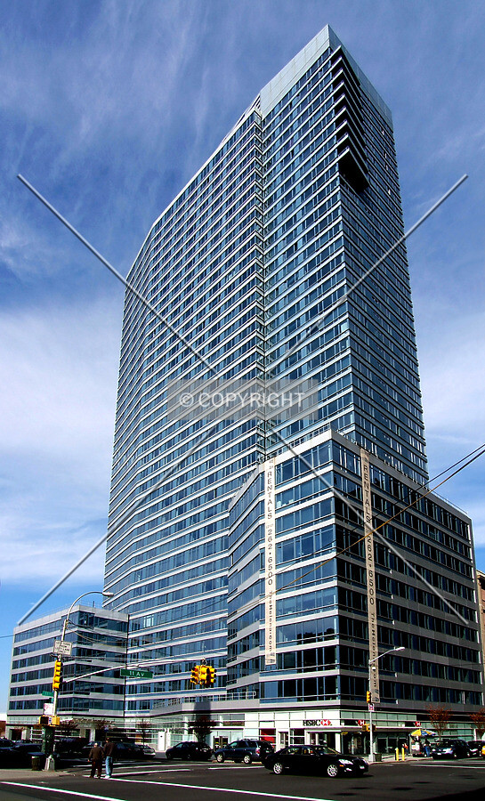 View from the southeast