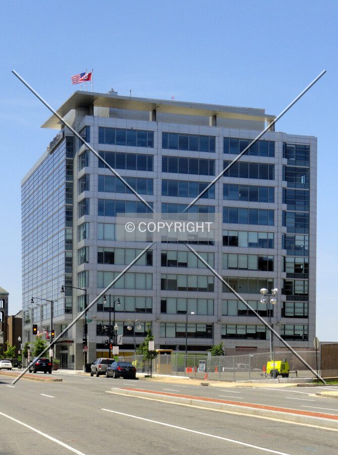 From across M Street to the east
