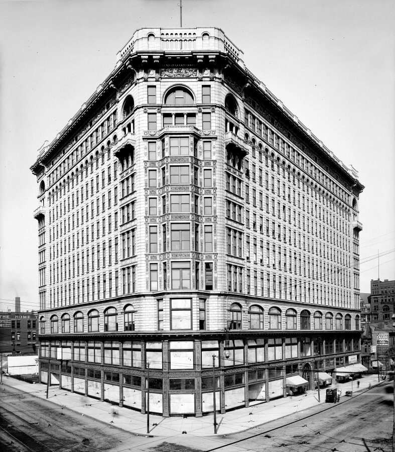 Vintage view from the southeast