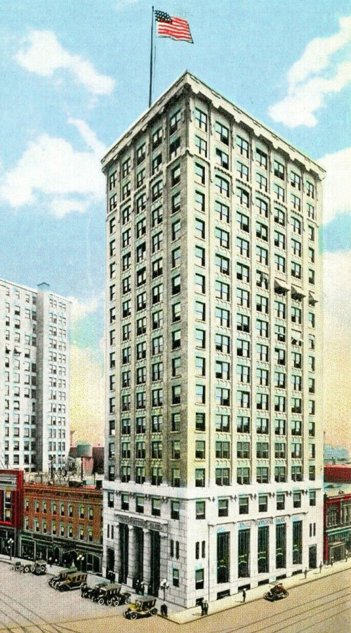 Vintage view from the north