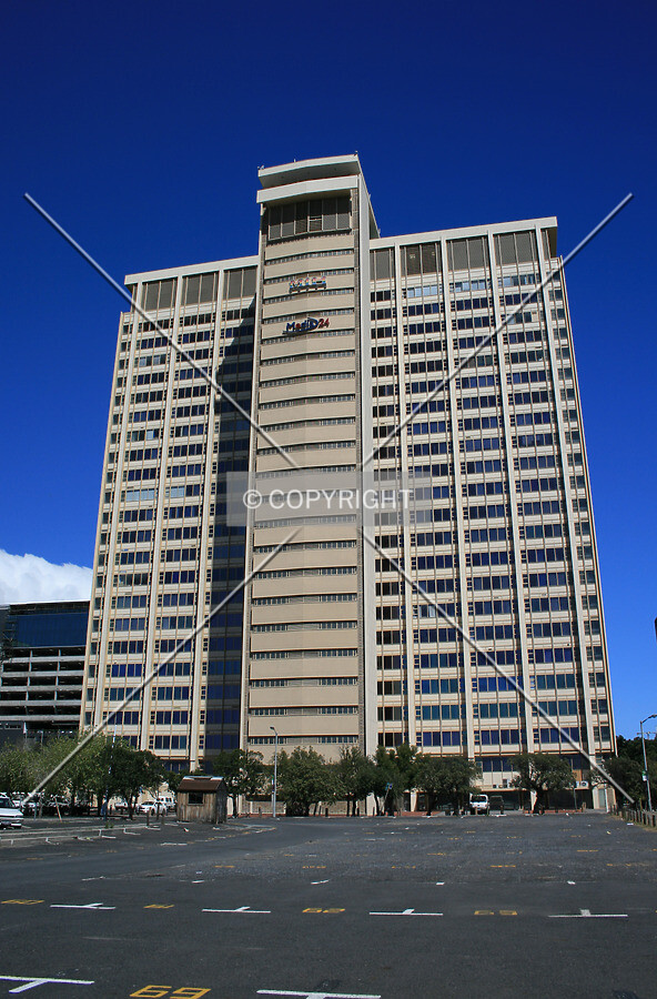 View from the parking lot