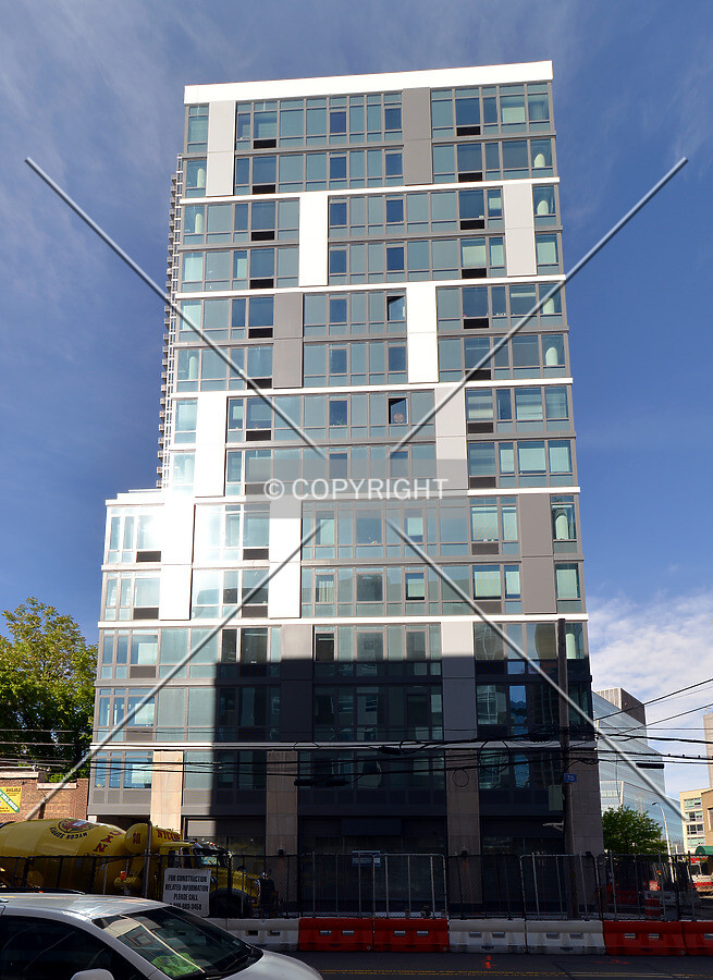 View from the northeast