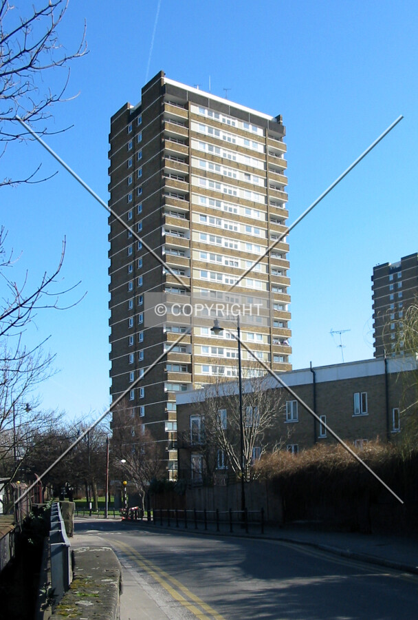 View from Ford Road to the west