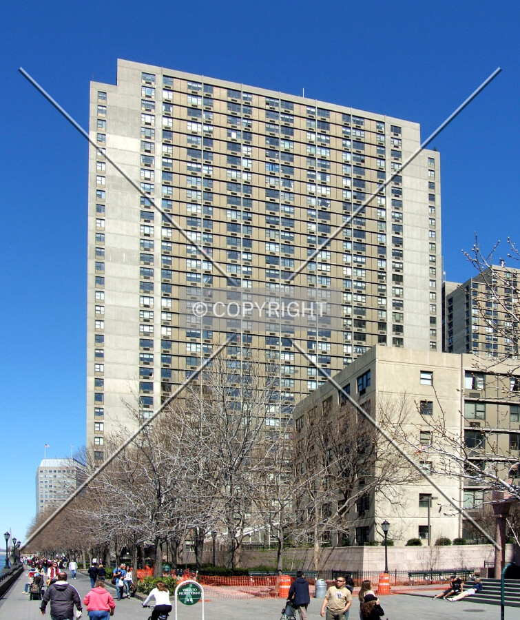 View from the southwest along the Esplanade