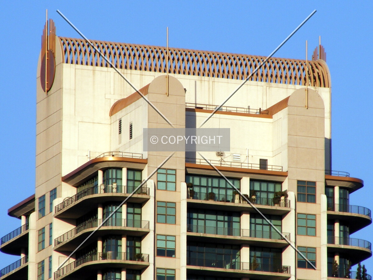 Distant view of the top