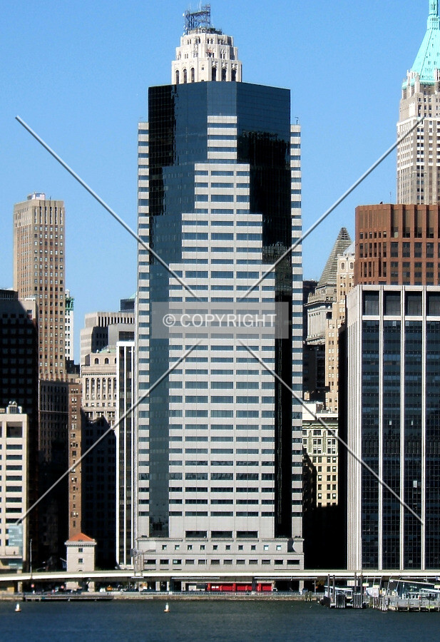 View from the southeast across the East River