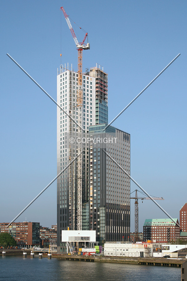 View from Erasmusbrug