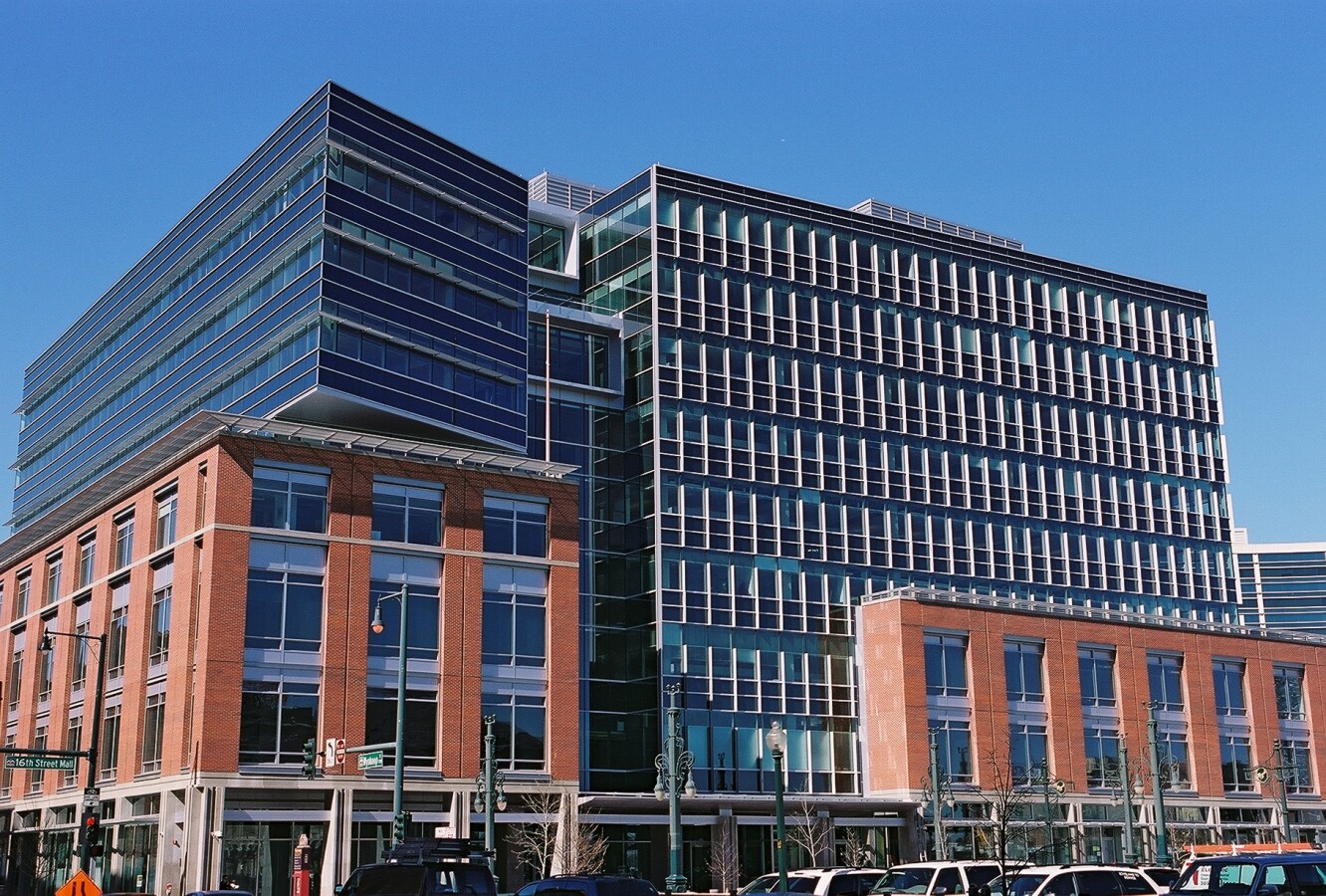 View from the northeast