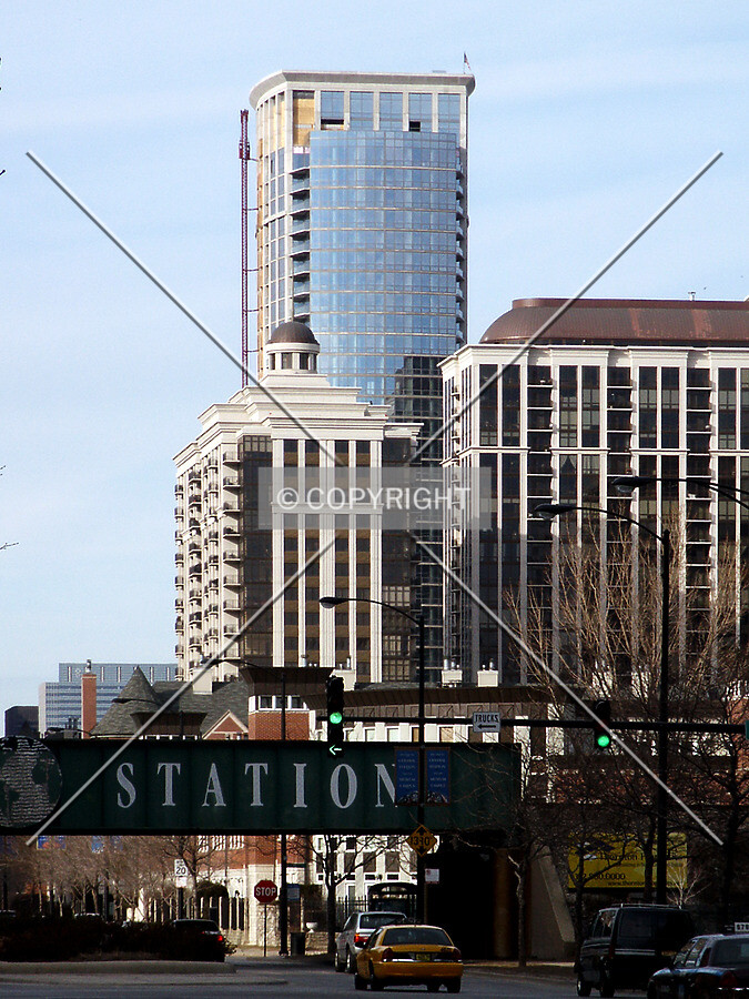 Looking north on Indiana Avenue