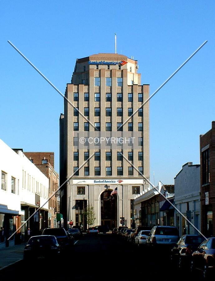 View from the northwest along Banta Place