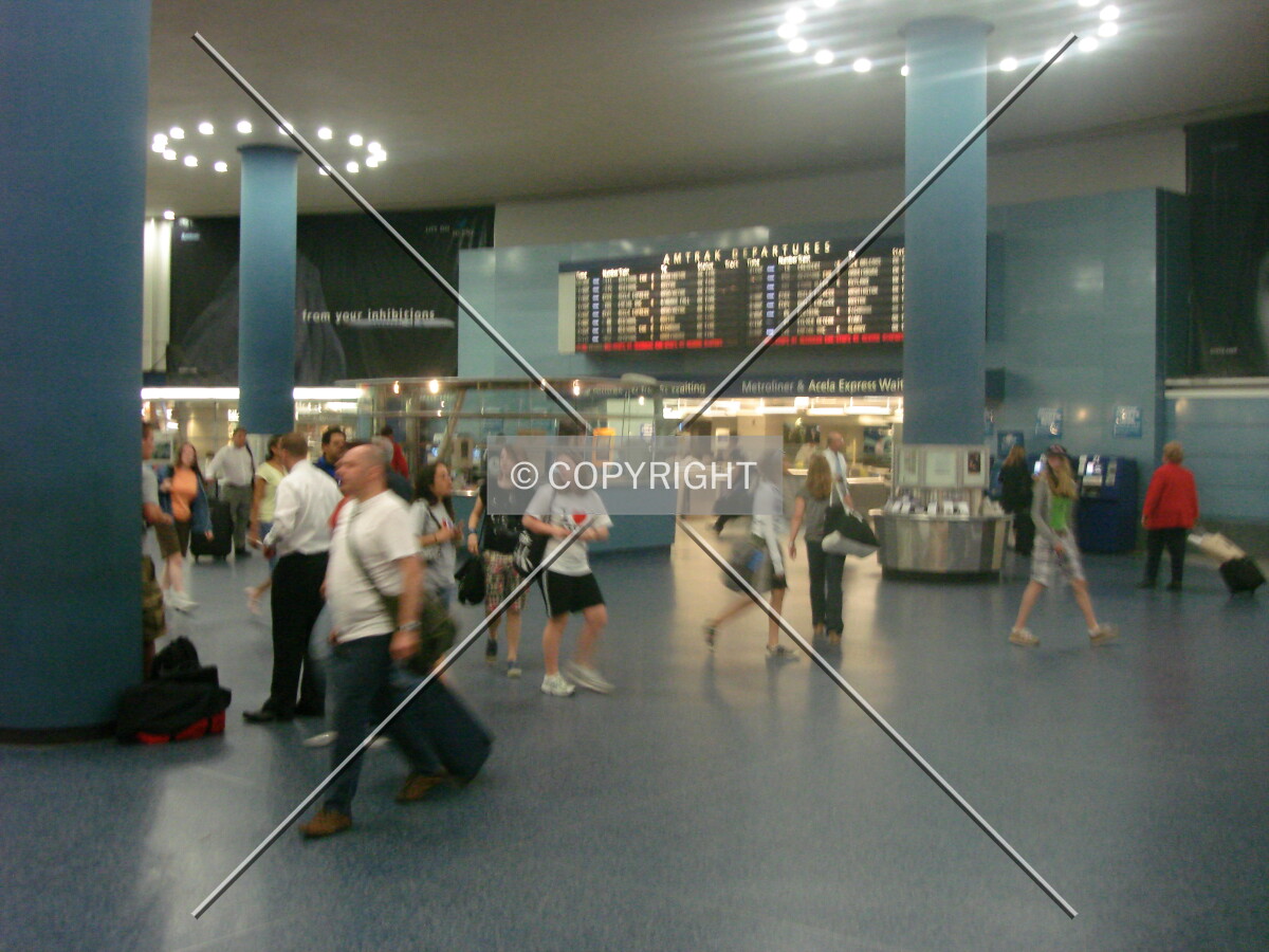 Inside the station