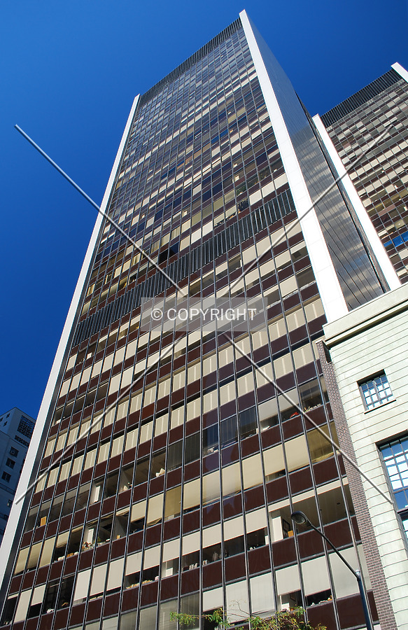 Looking up at the West 56th Street side