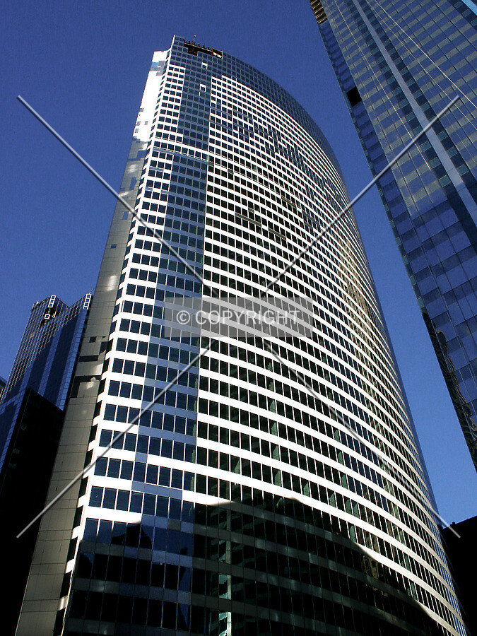 Looking up from the southwest