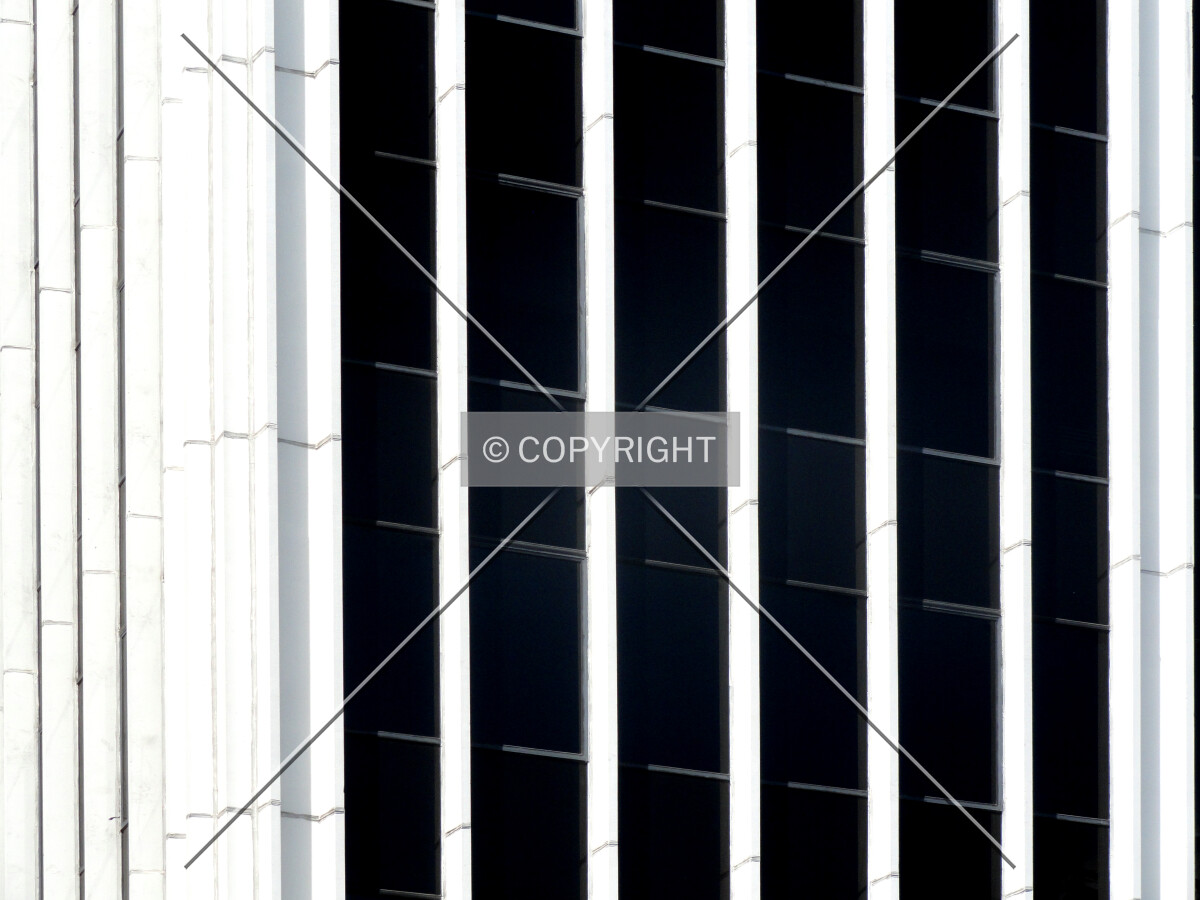 Southwest corner facade detail