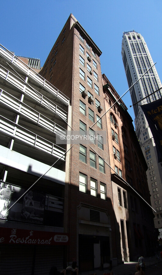 View from the southwest along South William Street