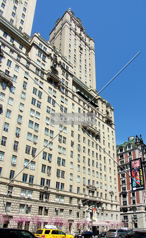 View from the south on Central Park West
