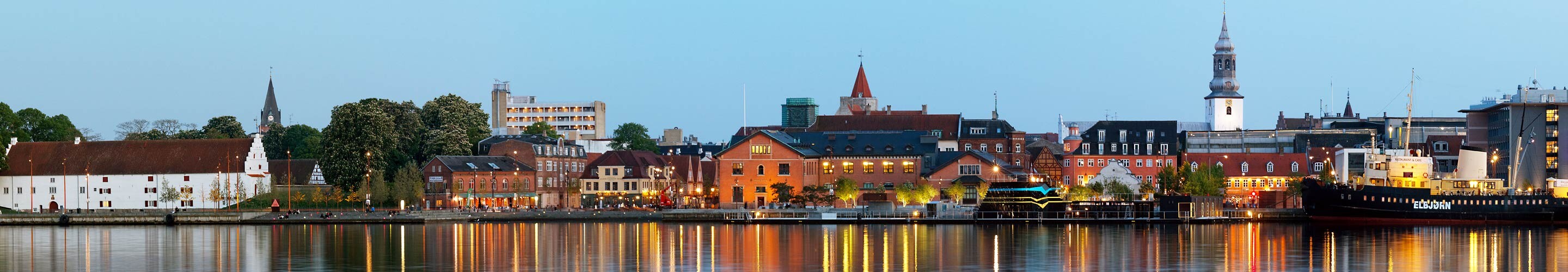Panorama of Aalborg