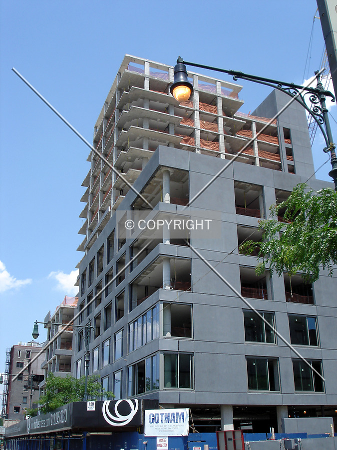 Looking northeast from West Street