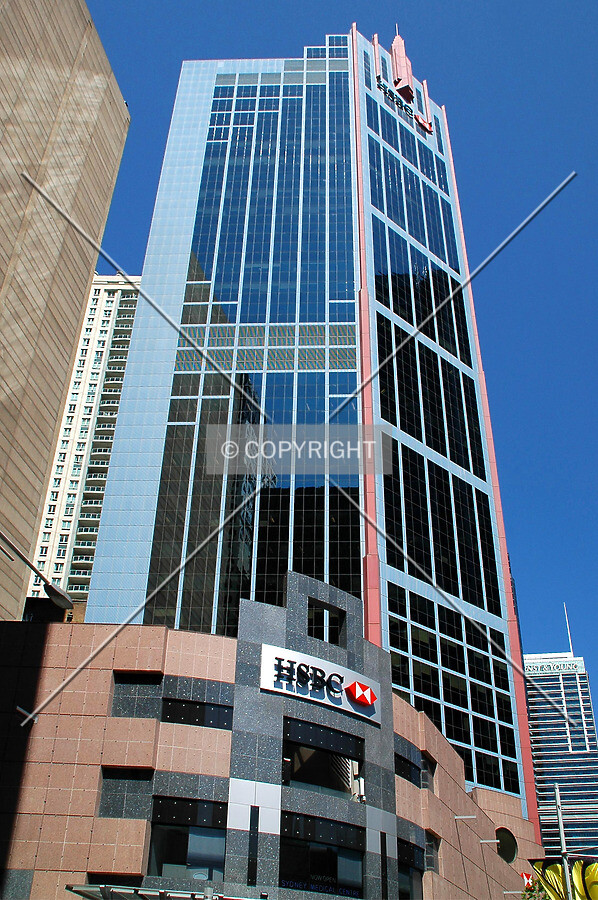 Looking up the north side