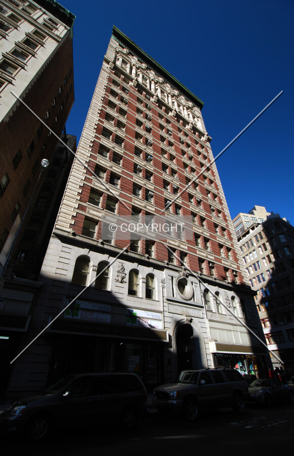 Looking up from Broadway