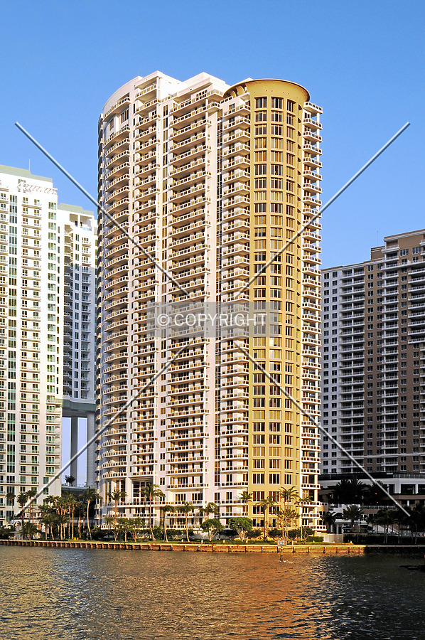 View from the northwest across the Miami River