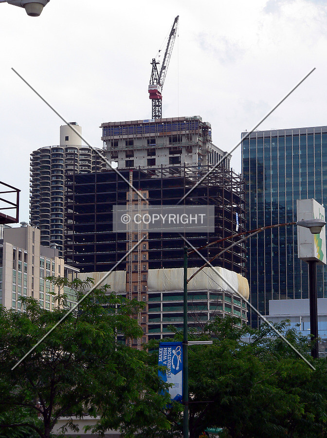 View to the southeast from LaSalle Street