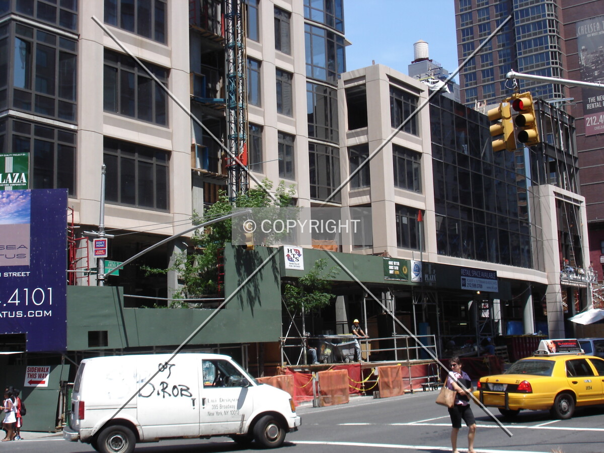 Base along 6th Avenue