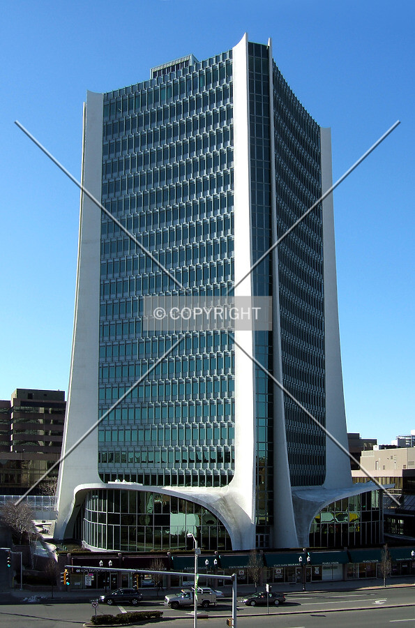 View from the northeast