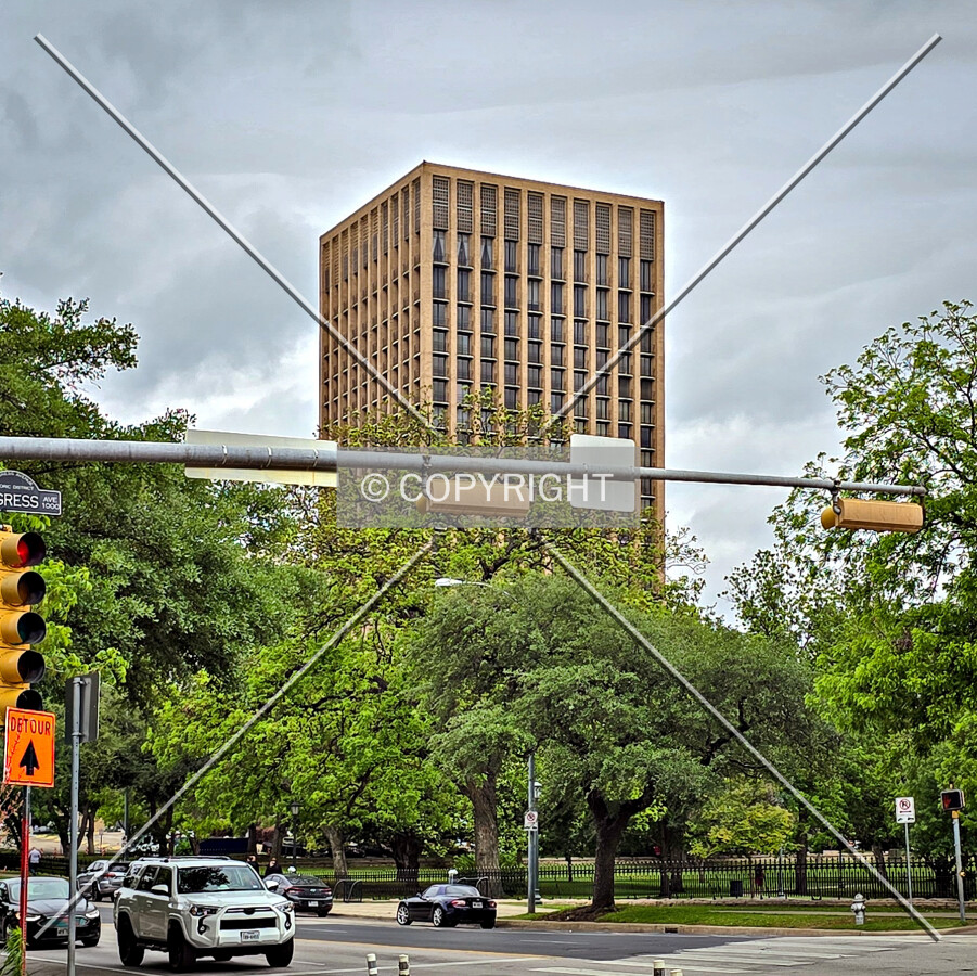 From the southeast; April 24, 2024