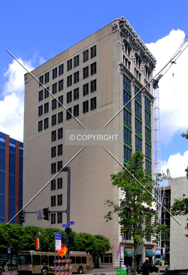 Looking northwest from Penn Avenue
