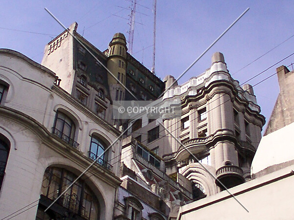 Top floors seen from the back, looking northeast